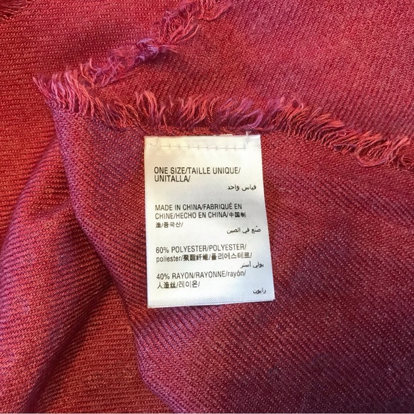 NWT Wine Poncho⭐️5/$25⭐️ - Picture 5 of 8